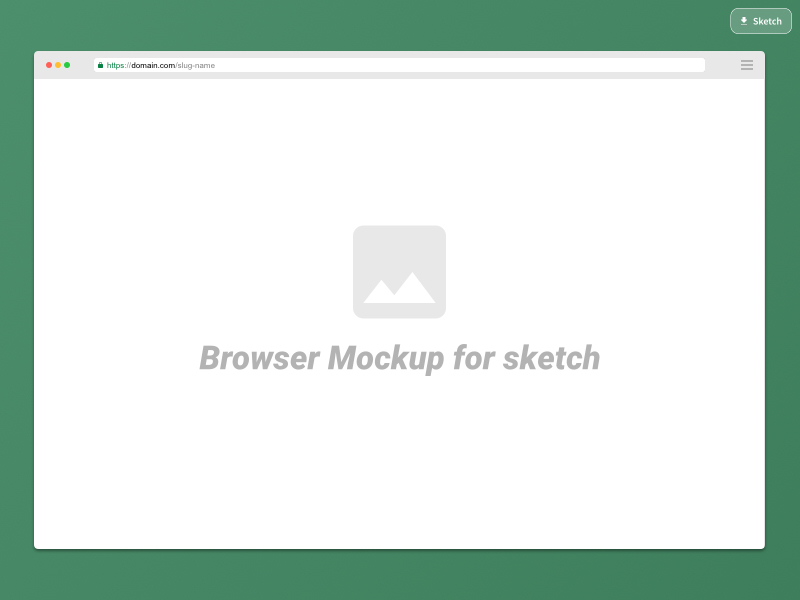 sketch browser mockup levoncross