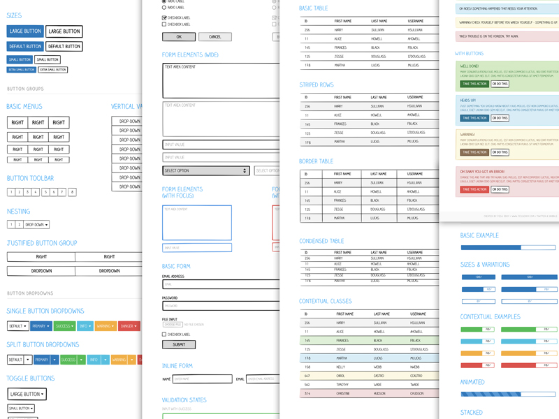 Sketchframes UI Kit