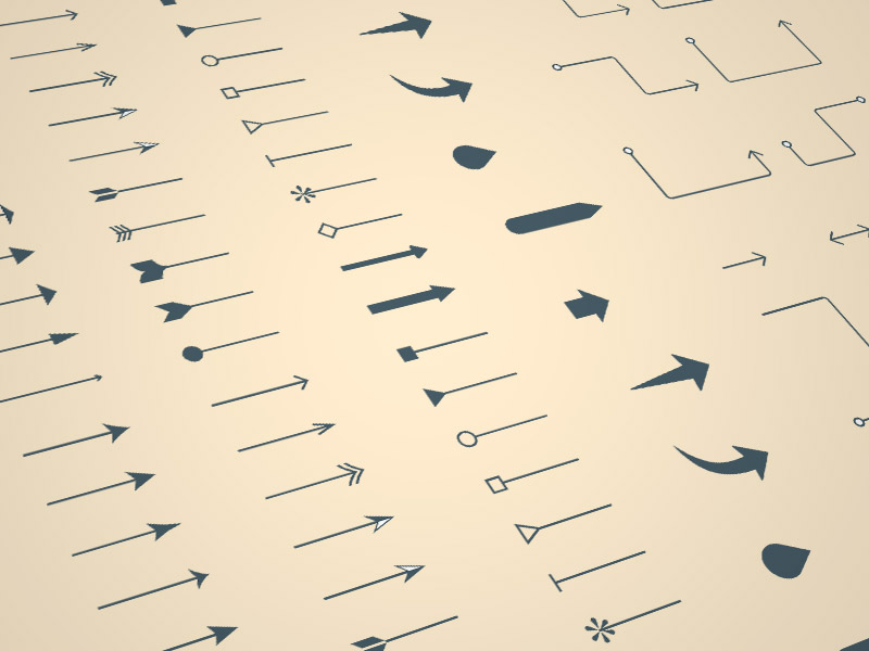 Sketch Hunt Arrows and Lines Pack