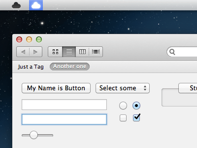 Mac OSX UI Kit