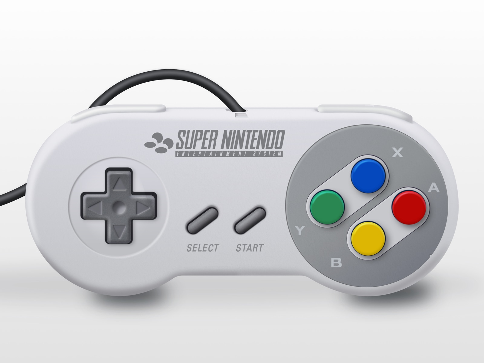 Genuine Original Super Nintendo Entertainment System Controller