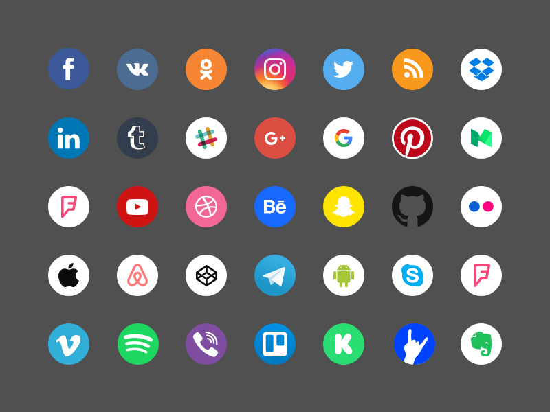Social Icons