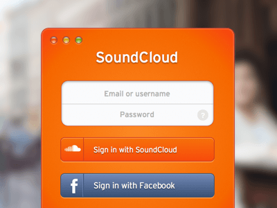 Soundcloud Sign In | Search By Muzli