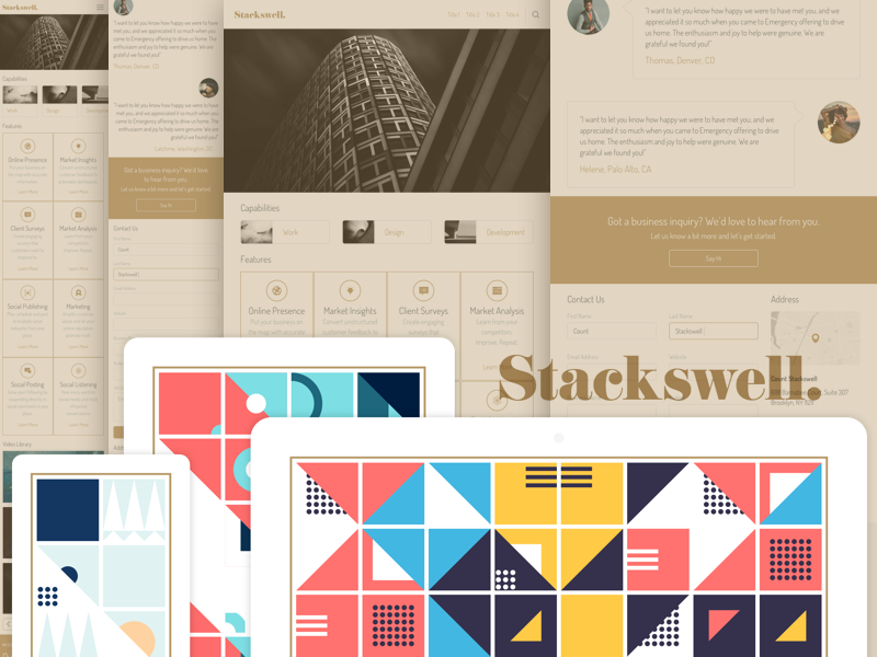 Stackswell UI Kit