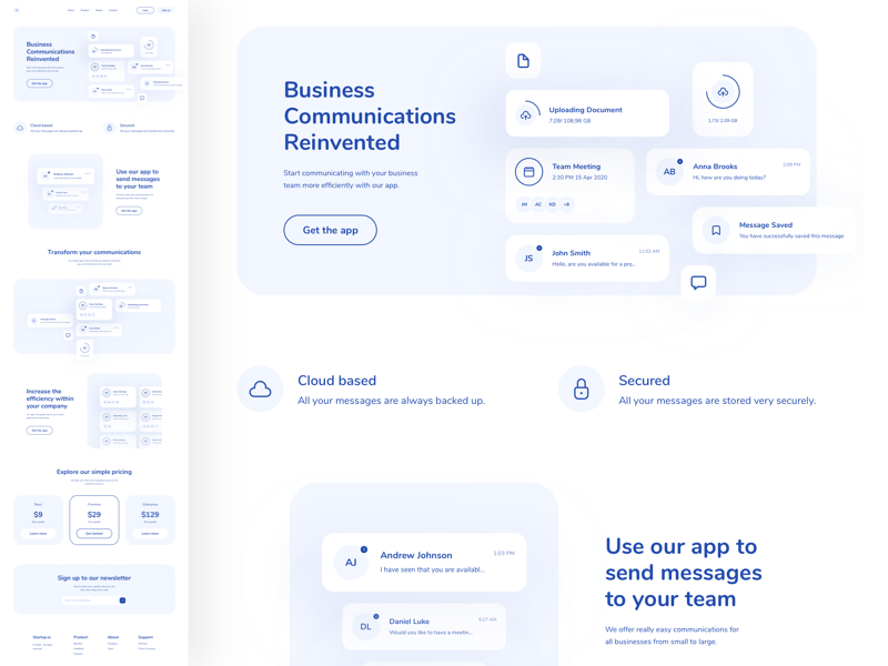 Startup Web UI Kit