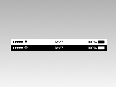 iOS Status Bars  Figma Community