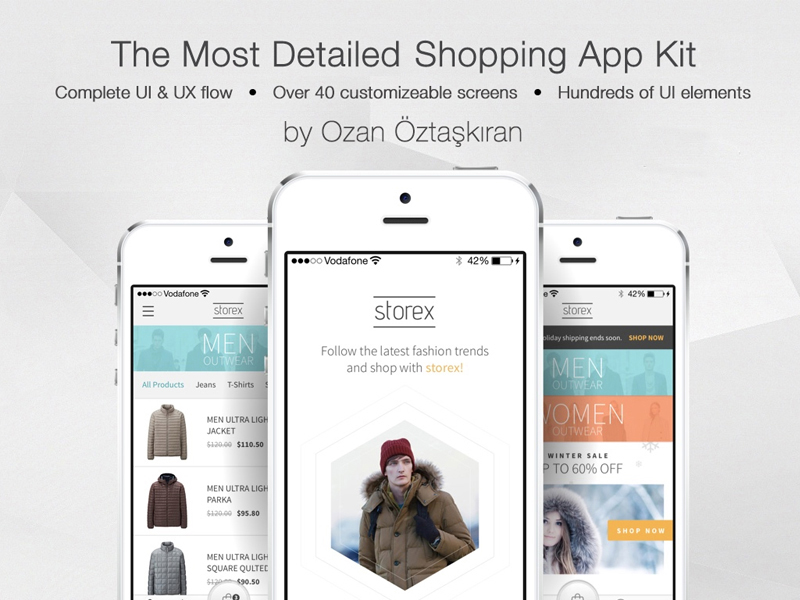 Free Shopping App Template Storex Sketch Freebie Download Free Resource For Sketch Sketch App Sources