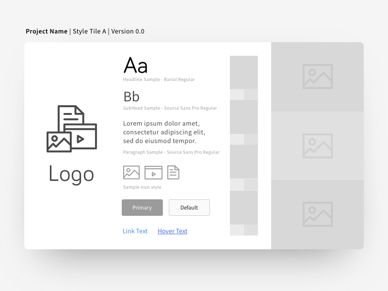 Style Tile Template Sketch freebie Download free resource for Sketch