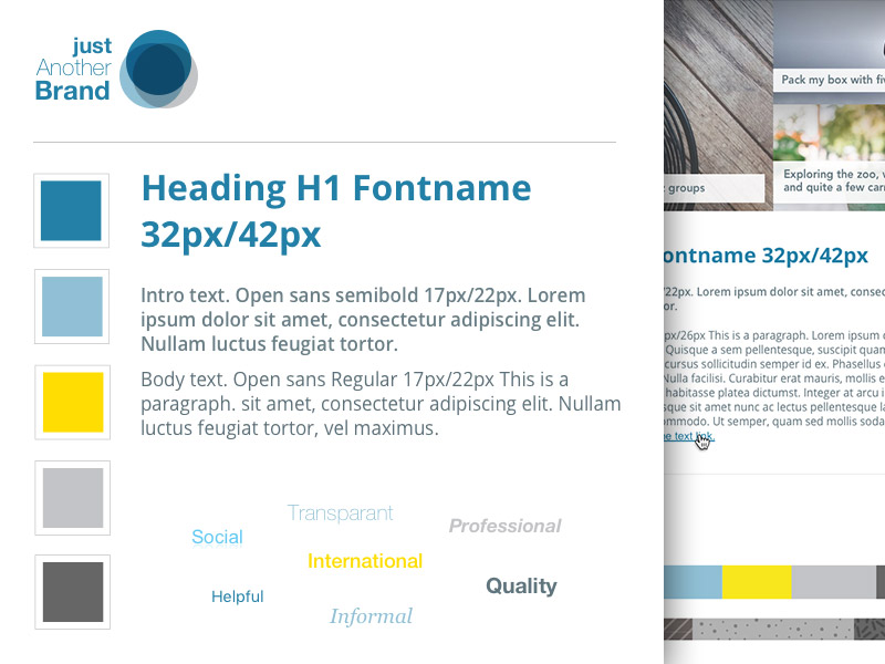 Style Tile Template Sketch freebie Download free resource for Sketch
