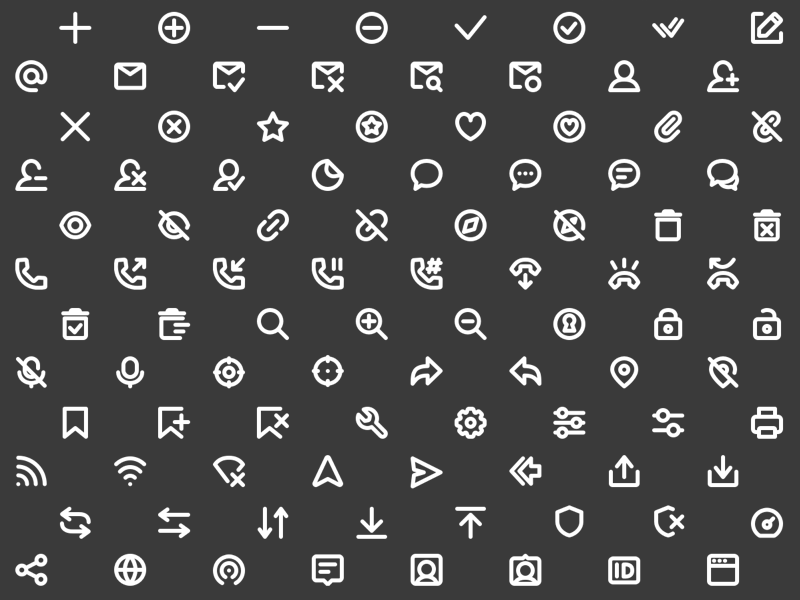 96 Super Basic Icons
