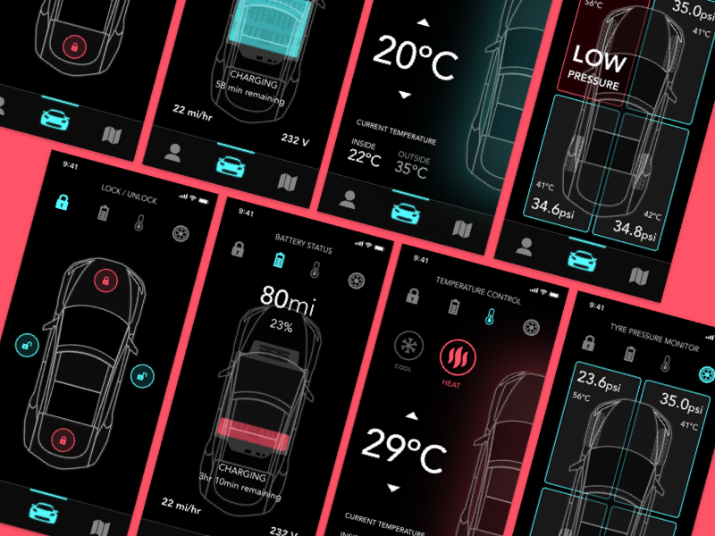 Tesla Mobile App Concept