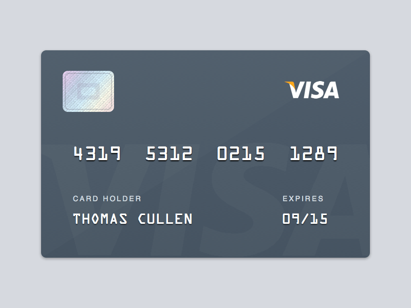 Visa Credit Debit Card Visa Sketch Template Sketch