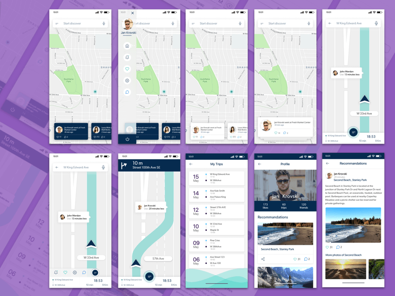 iOS Trip App