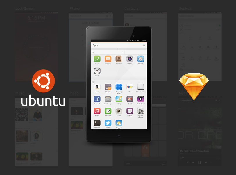 Ubuntu Touch GUI