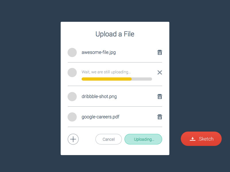 File Upload Modal