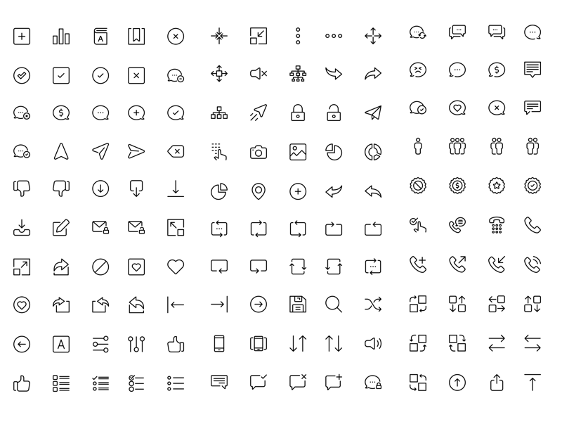 UI Line Icons