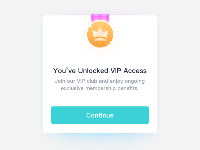 VIP Membership Modal