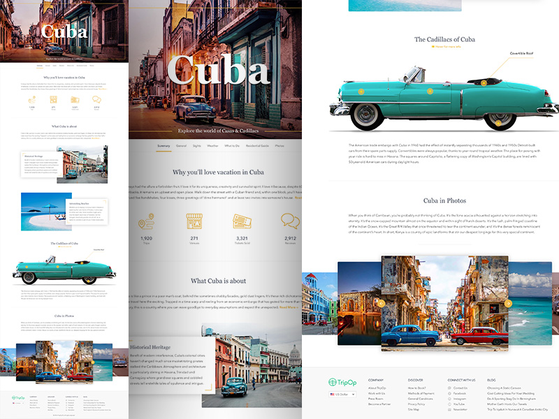 Free Travel Landing Pages