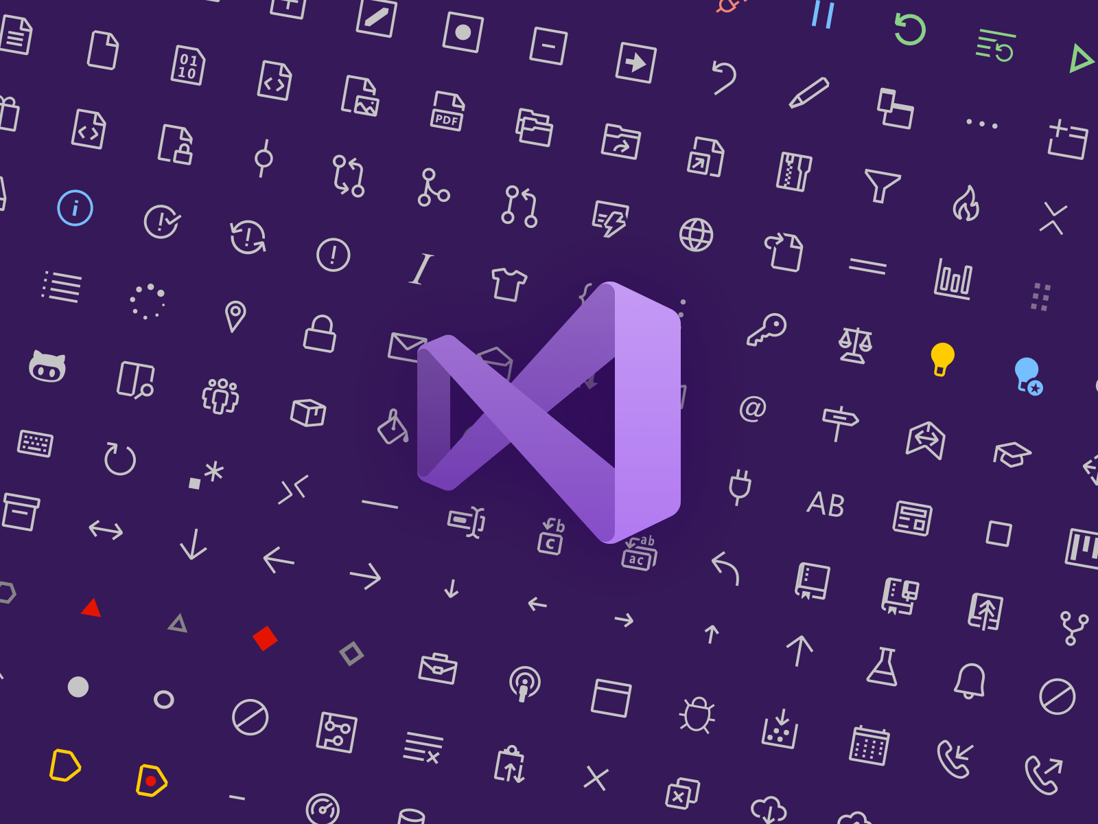 Visual Studio Code Icons Vector Sketch freebie - Download free resource