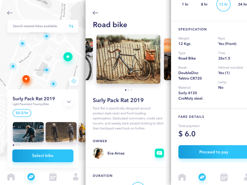 Bicycle Sharing App