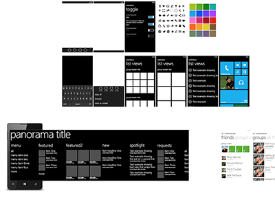 Windows Phone Ui Template Sketch Freebie Download Free