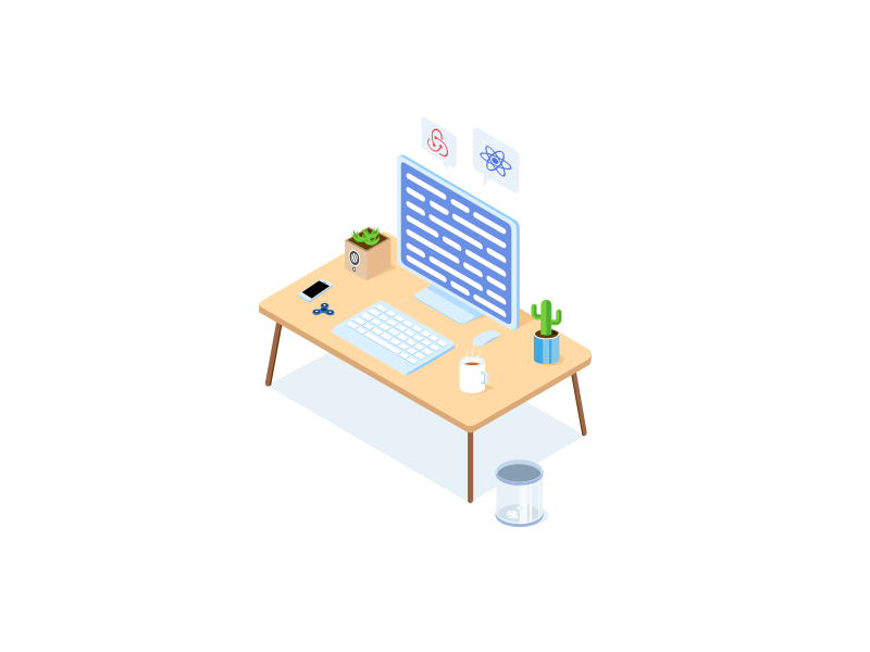 Workspace Illustration