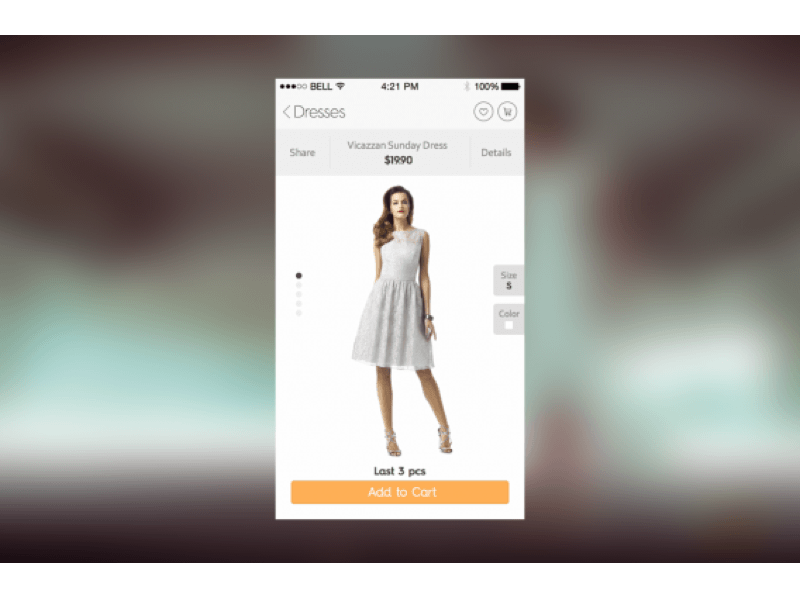 iOS Zalora Product Details