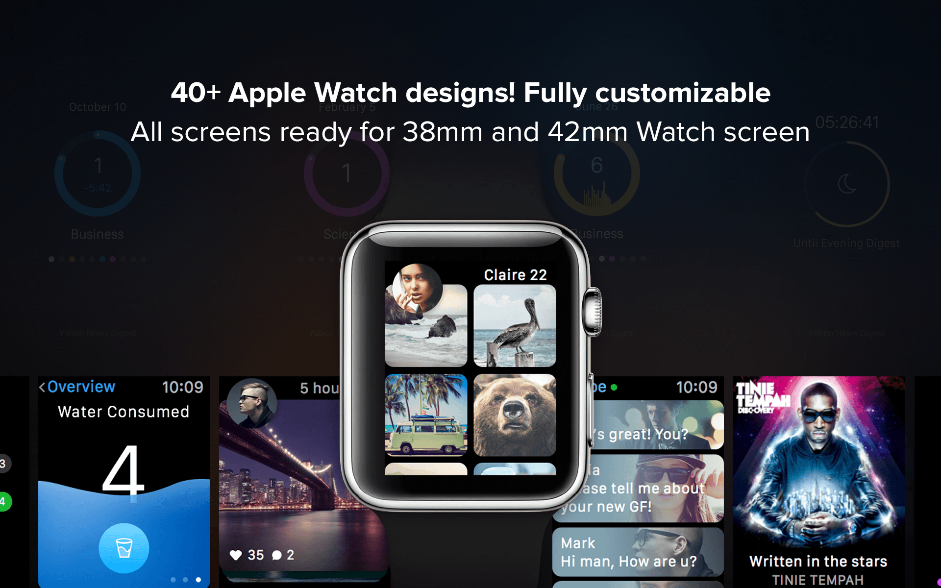 Apple Watch GUI Kit