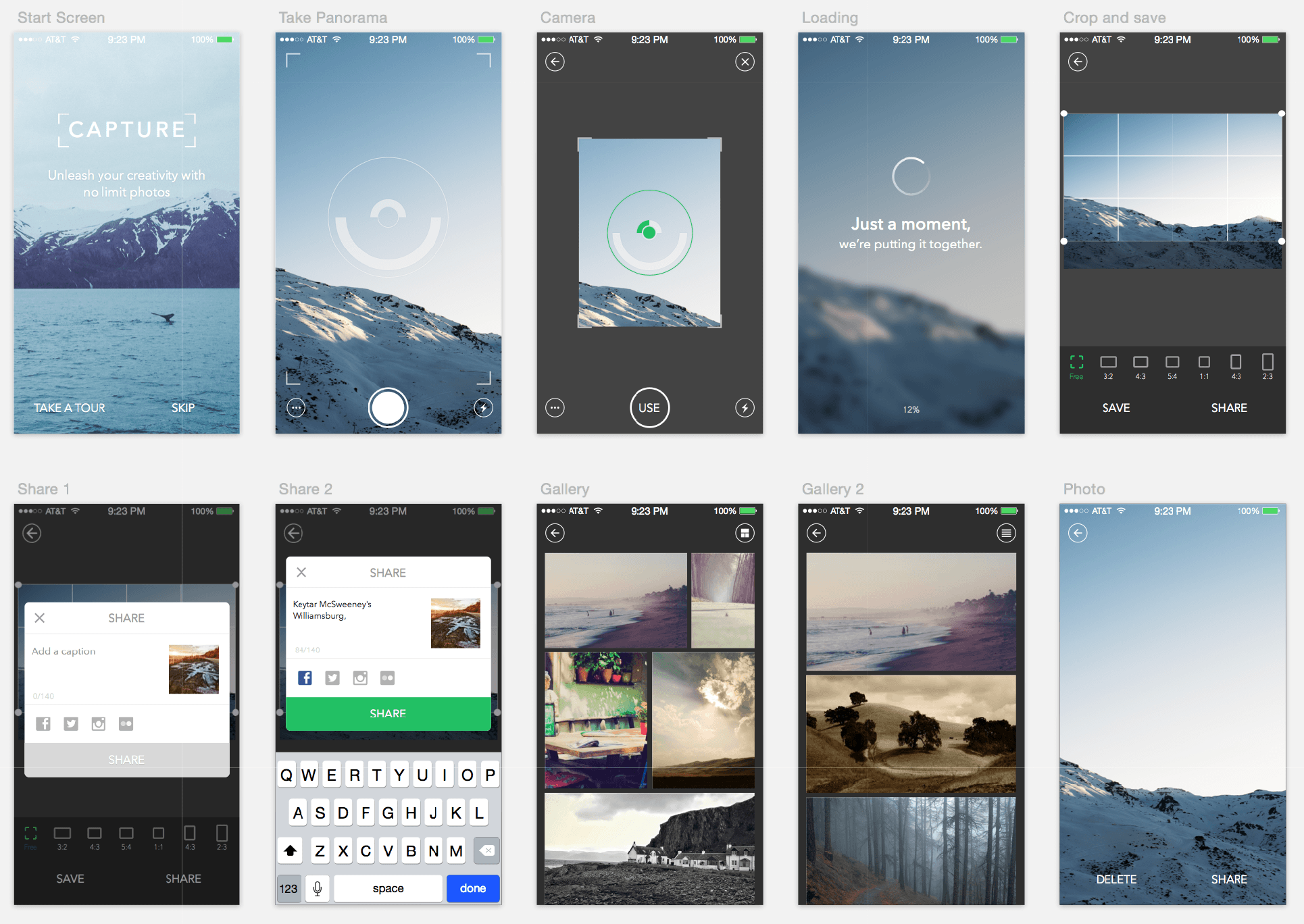 Capture - Take Panorama