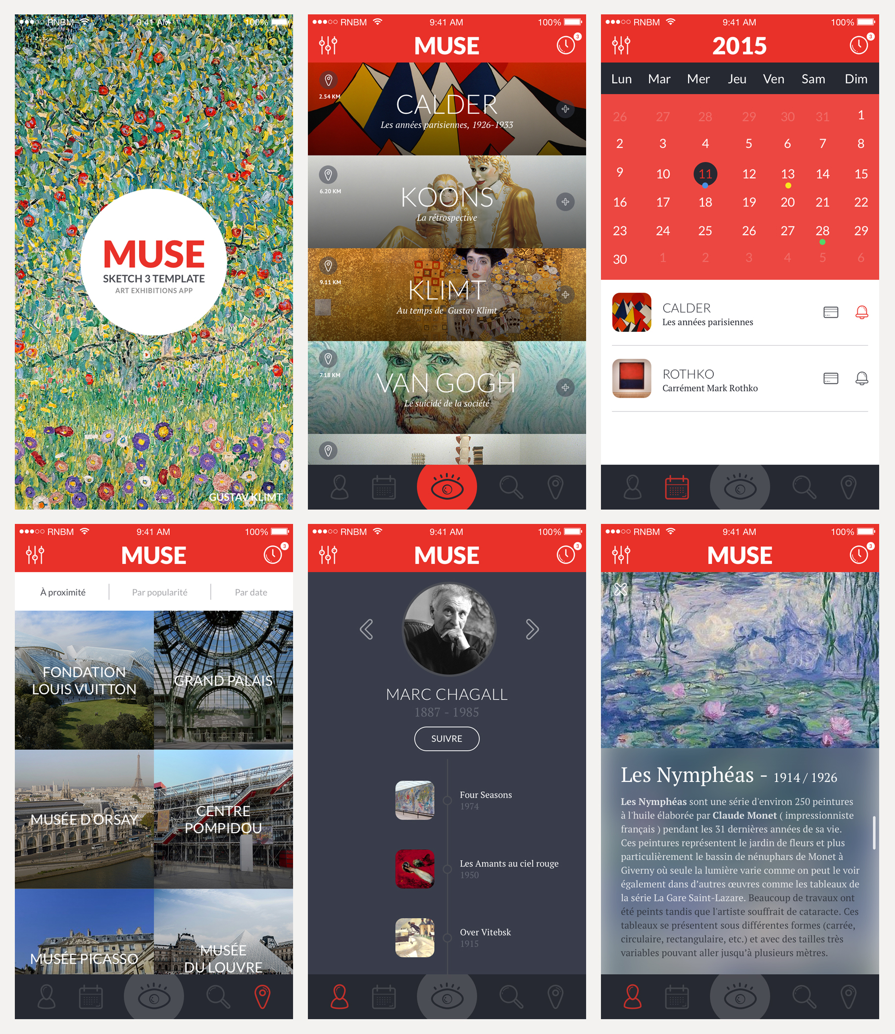 Muse for Art Exhibitions
