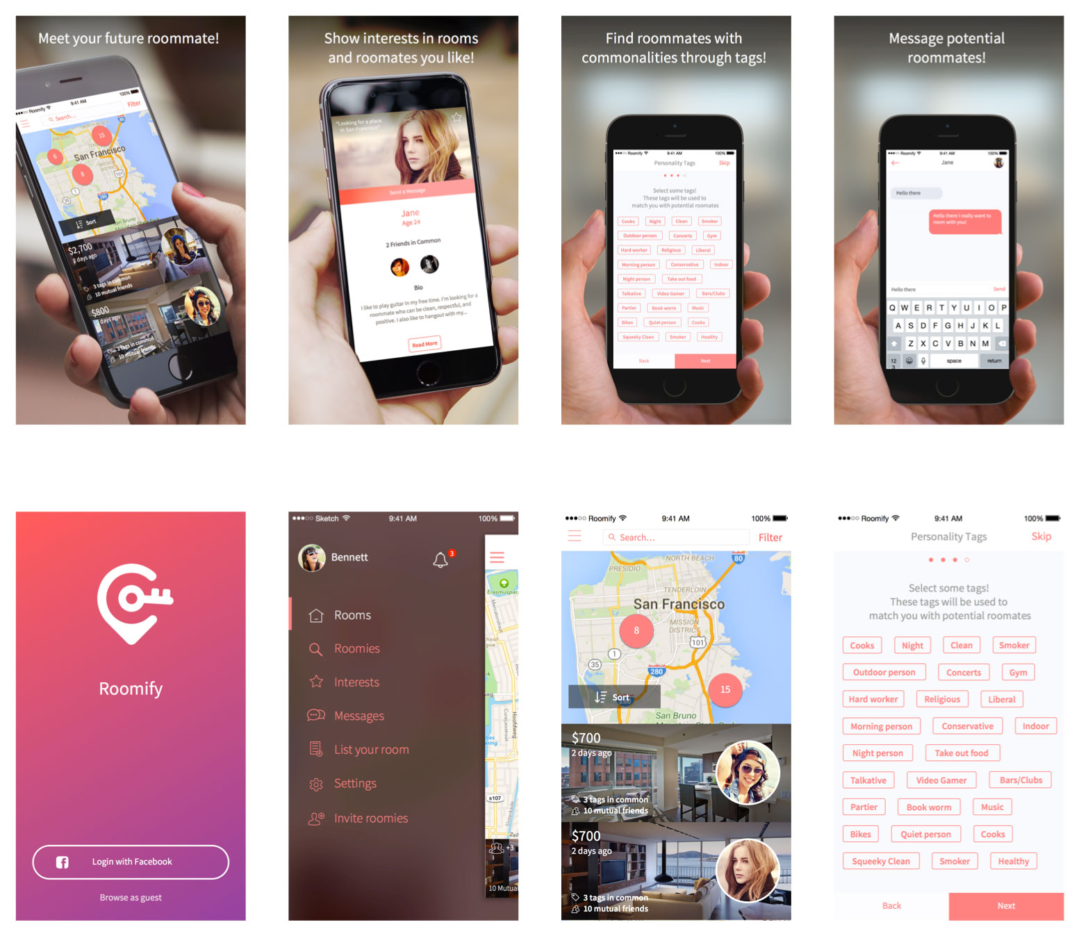 Roomify Search For Roommates Sketch Resource For Sketch