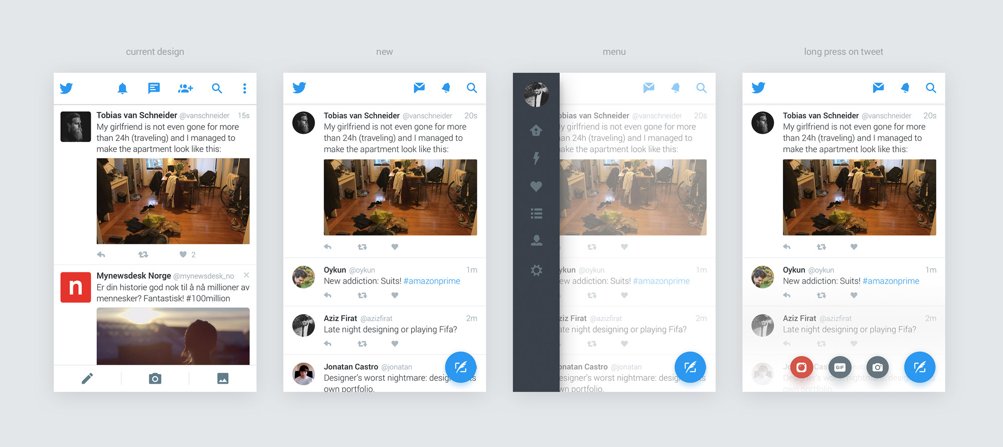 Twitter for Android Concept