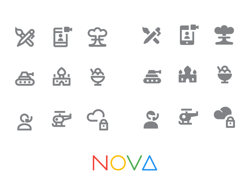 350 Free Material Design Icons
