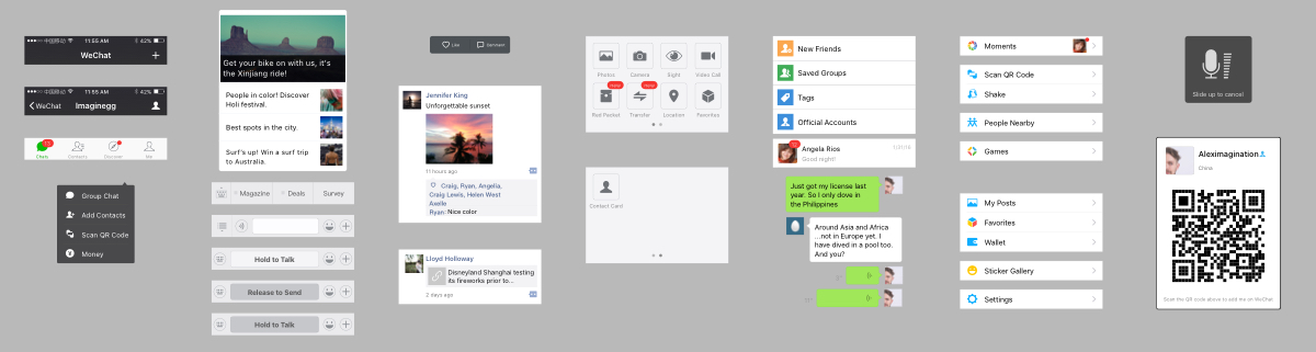 iOS WeChat UI Kit