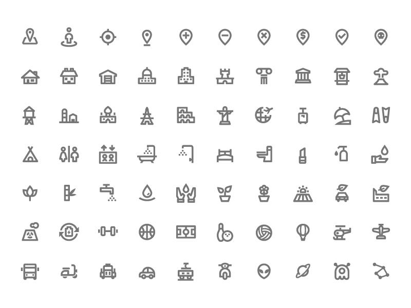 350 Free Material Design Icons
