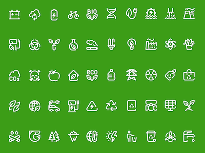 Ecology Icon Set