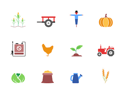 50 Farming Icons