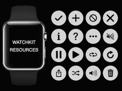 Apple Watch Menu UI Kit