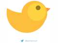 Yellow Lazy Bird