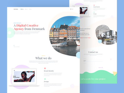 Agency Landing Page