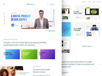 Agency Landing Page Template