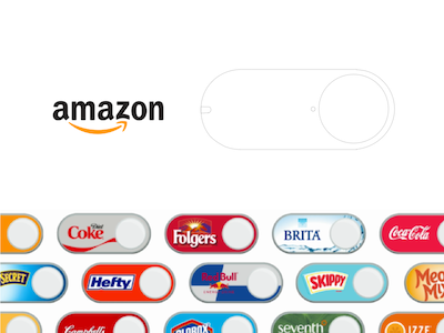 Amazon Dash Button Sticker Template