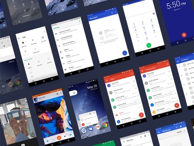 Android O UI Kit