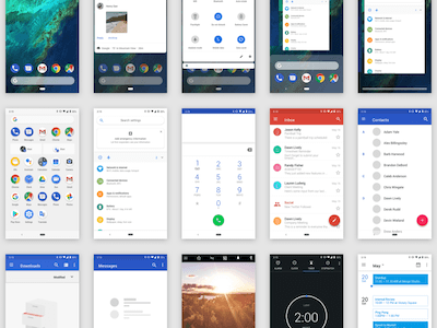 Android Pie UI Kit