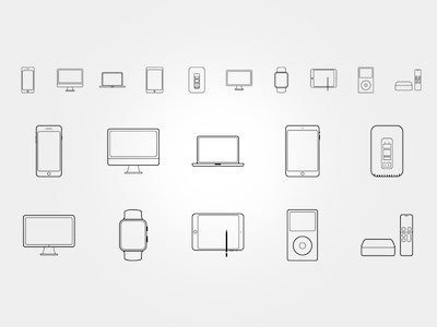 Apple Icon Set