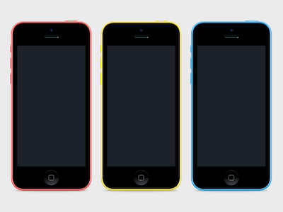 iPhone 5c Mockup