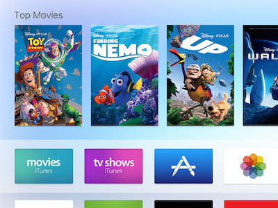 Apple tvOS UI Kit