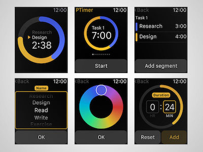 Productivity Watch App