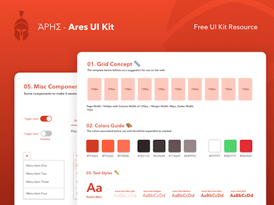 Ares Web UI Kit