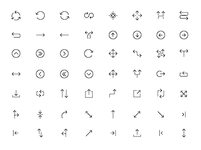 Arrows Icon Set